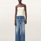 Seashell טופ סטרפלס לנשים Cruz Bandeau ALLSAINTS