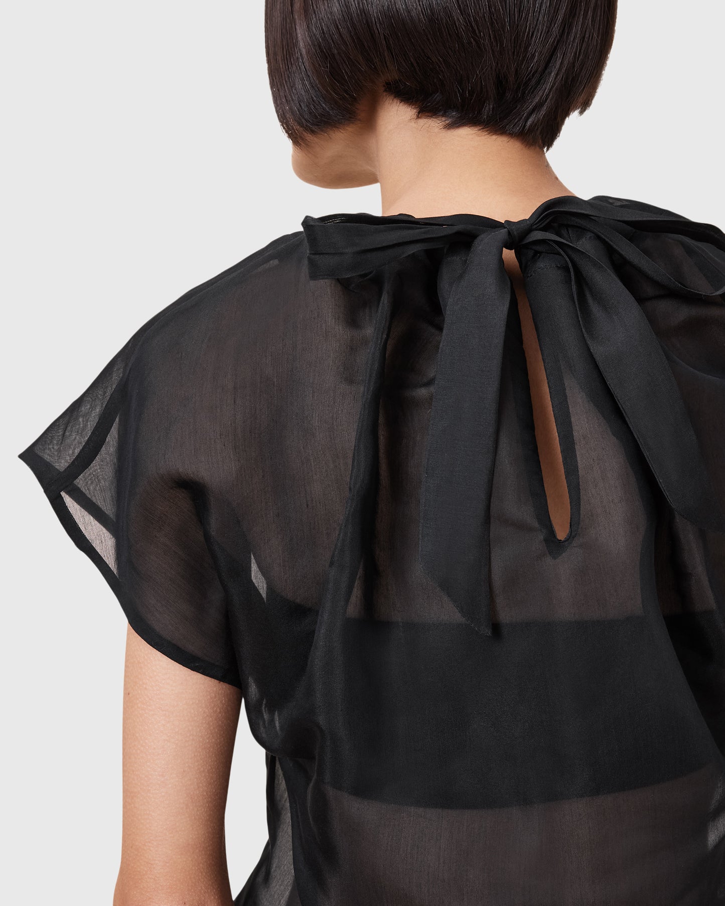 Antique White חולצה קצרה לנשים Trisha ALLSAINTS