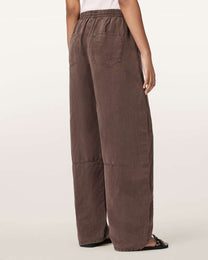 Seashell מכנסי פשתן לנשים Jett ALLSAINTS
