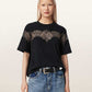 Seashell טי שירט קצרה לנשים Washed Tee ALLSAINTS
