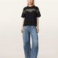 Seashell טי שירט קצרה לנשים Washed Tee ALLSAINTS
