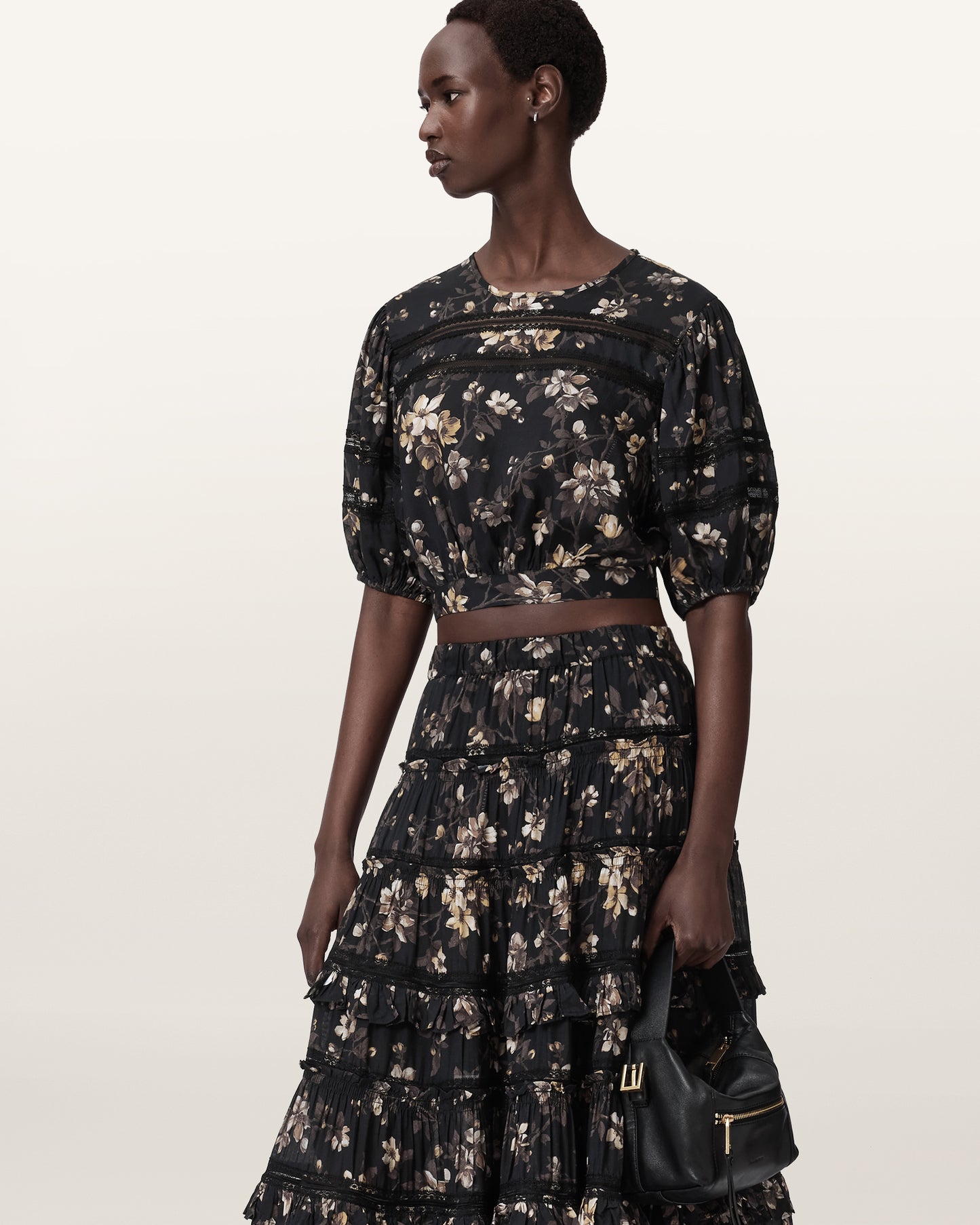 Seashell חולצה קצרה לנשים Peony ALLSAINTS