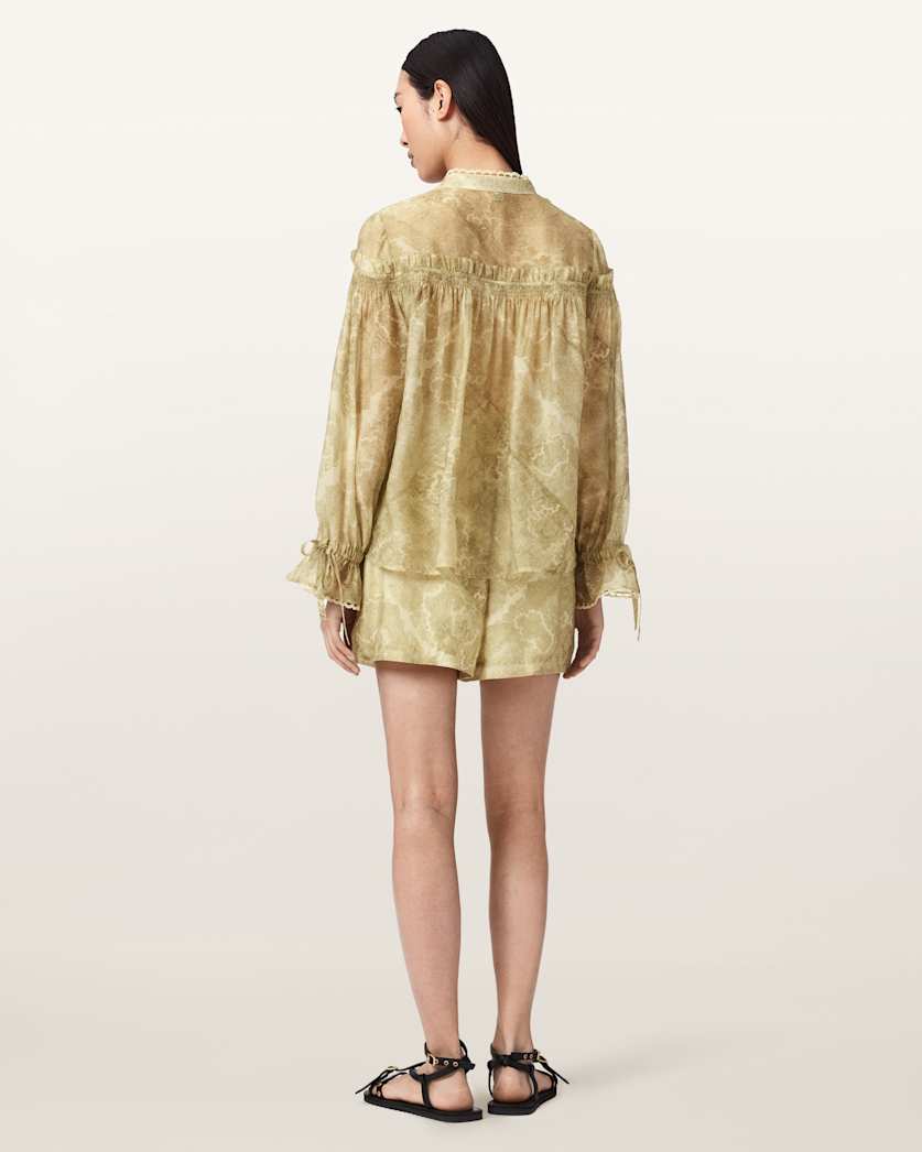 Seashell מכנסיים קצרים לנשים Isla ALLSAINTS