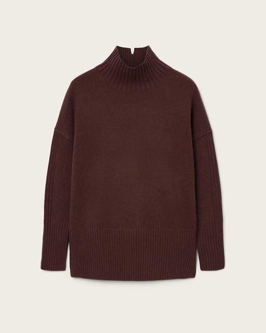 Beige סריג גולף לנשים Ester ALLSAINTS