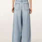 Seashell ג׳ינס לנשים Haze Pleated - Wide Leg ALLSAINTS