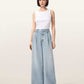 Seashell ג׳ינס לנשים Haze Pleated - Wide Leg ALLSAINTS