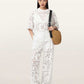 Antique White מכנסיים ארוכים לנשים Amelie ALLSAINTS