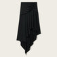 Black חצאית מידי ג׳רזי לנשים Annalie ALLSAINTS