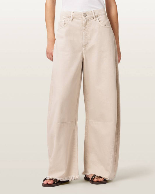 Antique White ג'ינס ארוך לנשים Payton - Barrel Fit ALLSAINTS