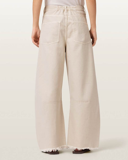 Antique White ג'ינס ארוך לנשים Payton - Barrel Fit ALLSAINTS