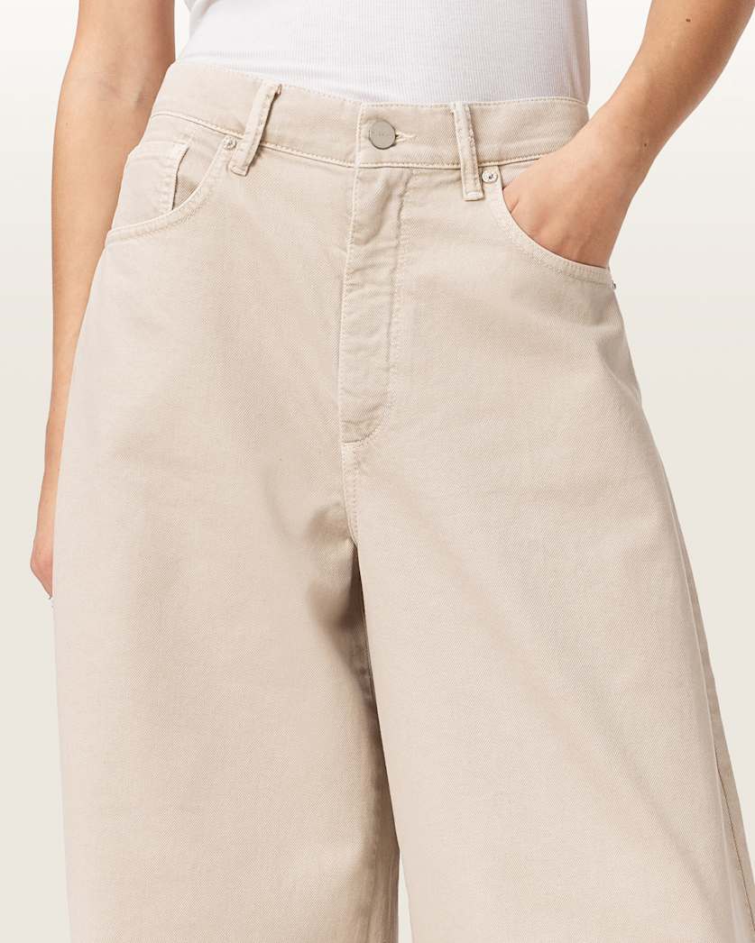Light Gray ג'ינס ארוך לנשים Payton - Barrel Fit ALLSAINTS