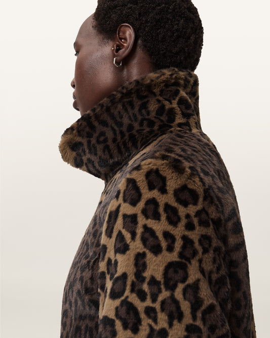 Beige ג'קט לנשים Saye Faux ALLSAINTS