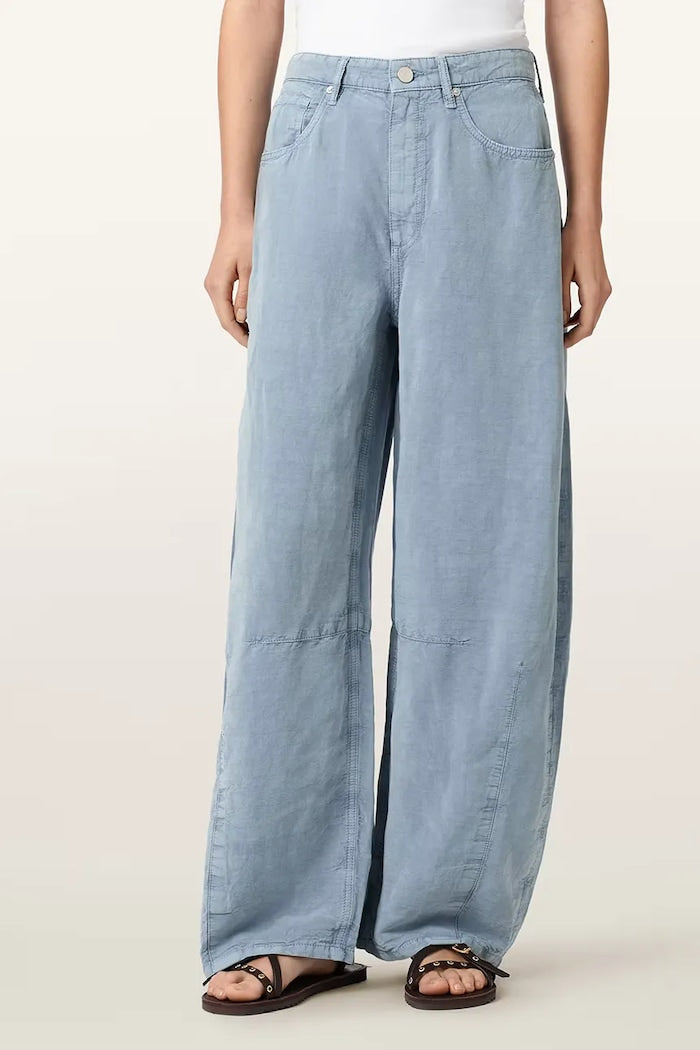 Dark Gray מכנסיים לנשים Jett - Wide Fit ALLSAINTS