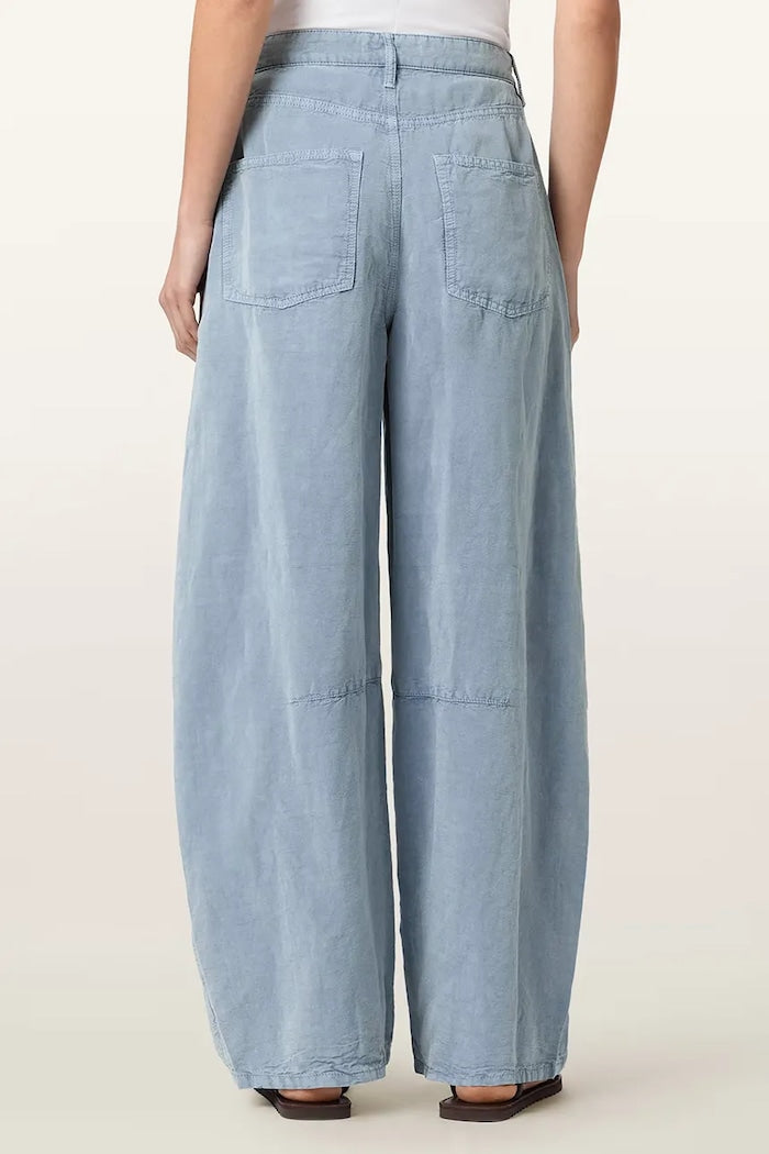 Dark Gray מכנסיים לנשים Jett - Wide Fit ALLSAINTS