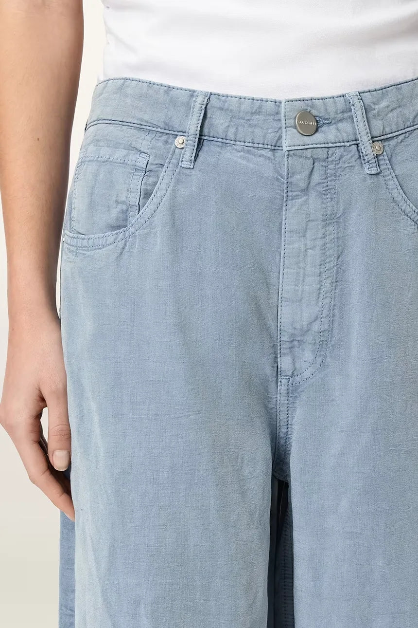 Dark Gray מכנסיים לנשים Jett - Wide Fit ALLSAINTS