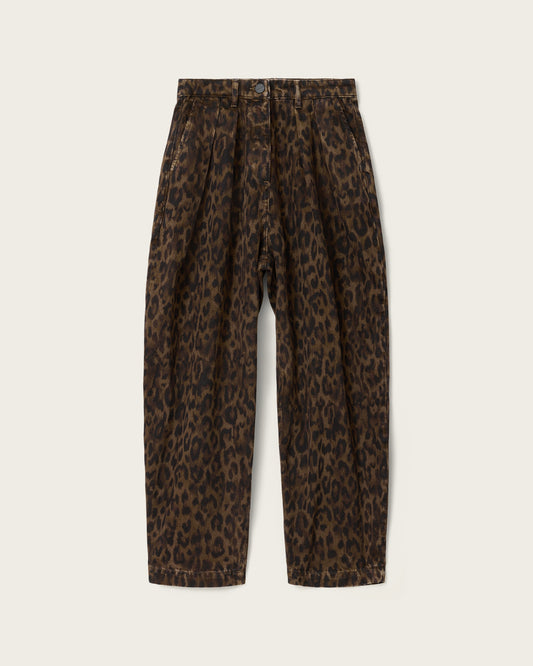 Dark Slate Gray מכנסיים ארוכים לנשים Essential ALLSAINTS