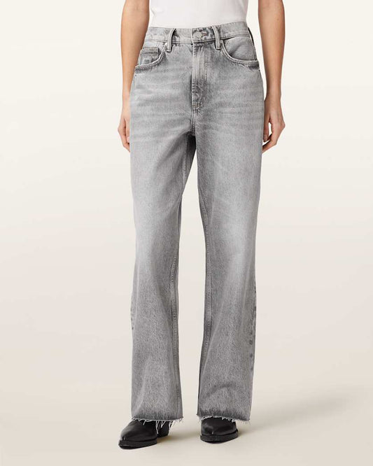 Antique White ג'ינס ארוך לנשים Blake - Wide Fit ALLSAINTS