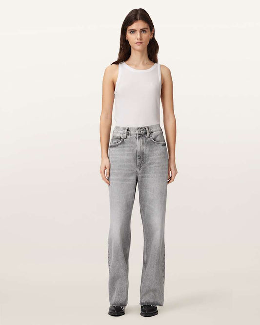 Seashell ג'ינס ארוך לנשים Blake - Wide Fit ALLSAINTS