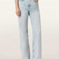Antique White ג'ינס ארוך לנשים Brooklyn - Straight Fit ALLSAINTS