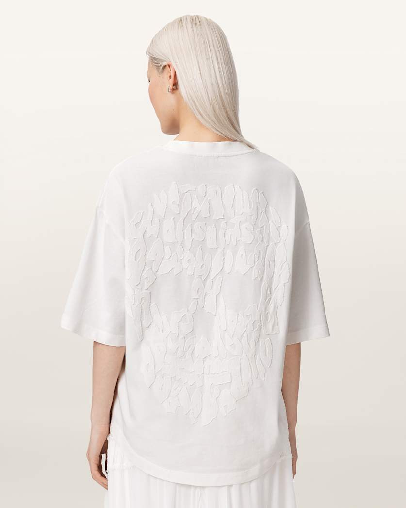 Lavender טי שירט קצרה לנשים Paloma Amelie Tee ALLSAINTS