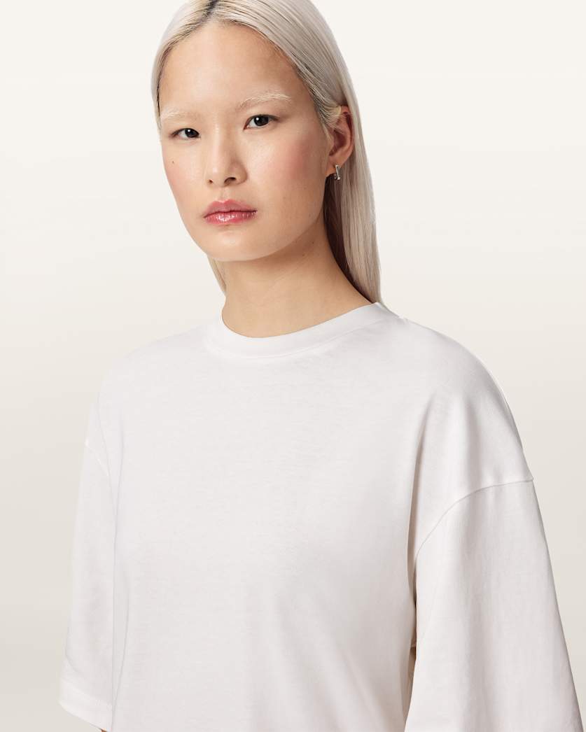 Lavender טי שירט קצרה לנשים Paloma Amelie Tee ALLSAINTS