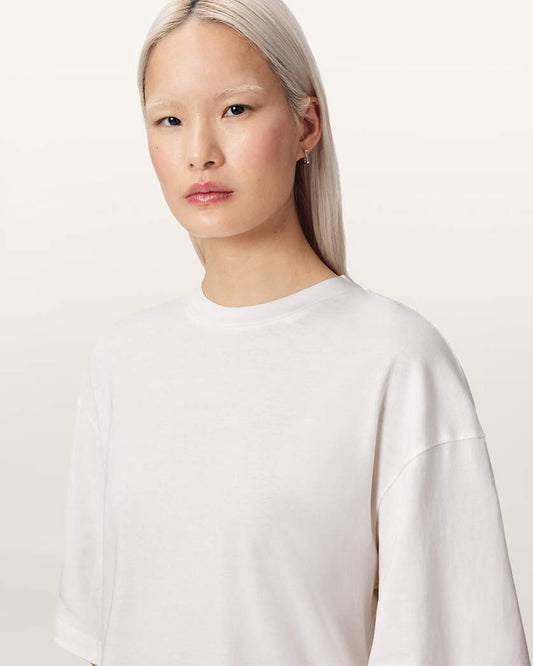 Lavender טי שירט קצרה לנשים Paloma Amelie Tee ALLSAINTS