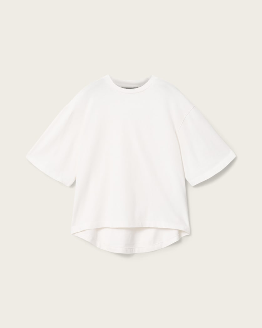 Lavender טי שירט קצרה לנשים Paloma Amelie Tee ALLSAINTS