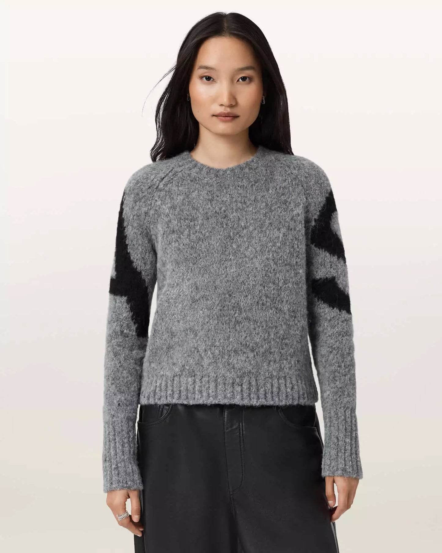 Dark Slate Gray סוודר לנשים Sylvie ALLSAINTS