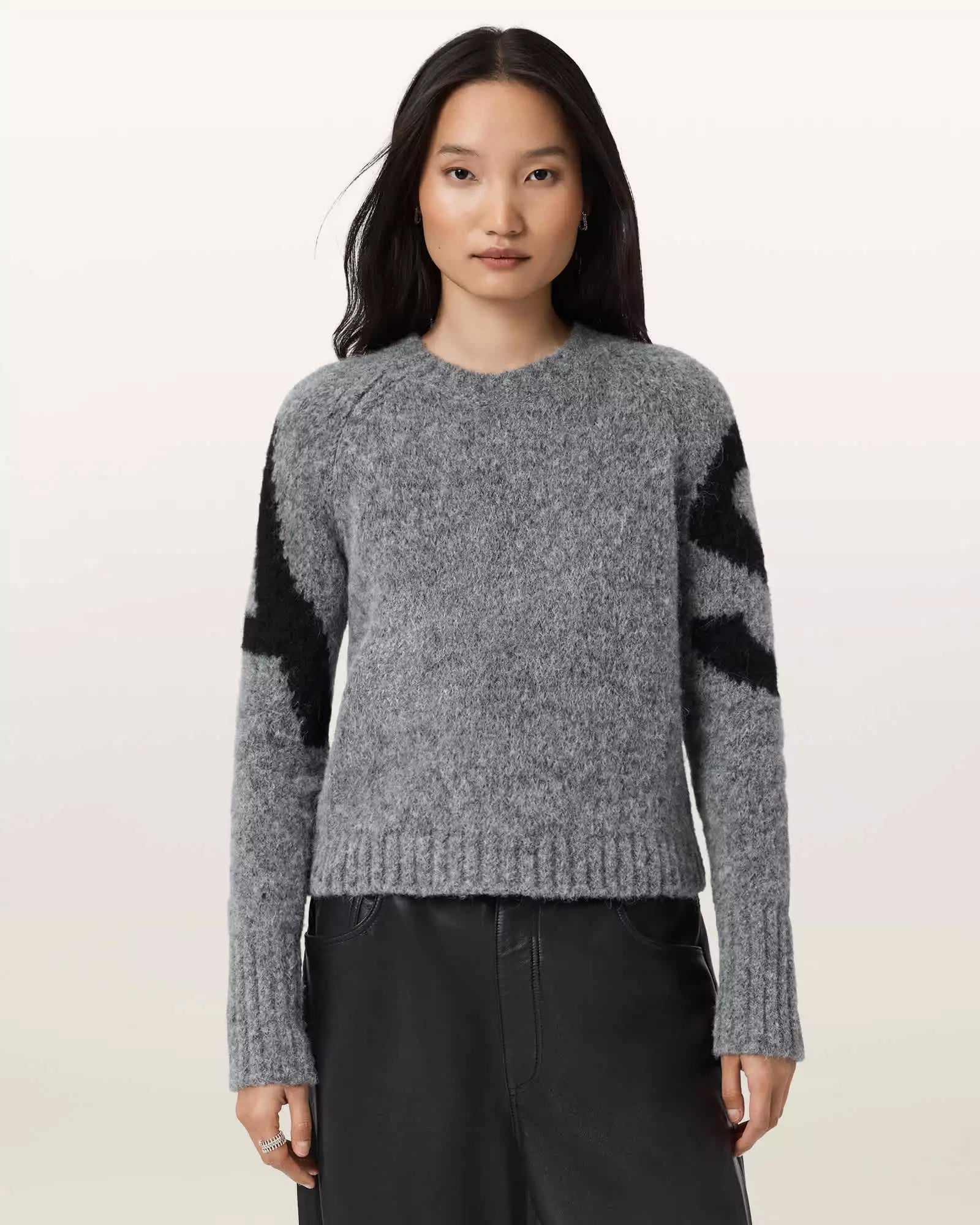 Dark Slate Gray סוודר לנשים Sylvie ALLSAINTS