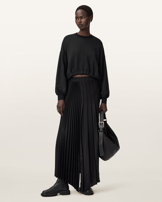 Black סווטשירט לנשים Lele ALLSAINTS