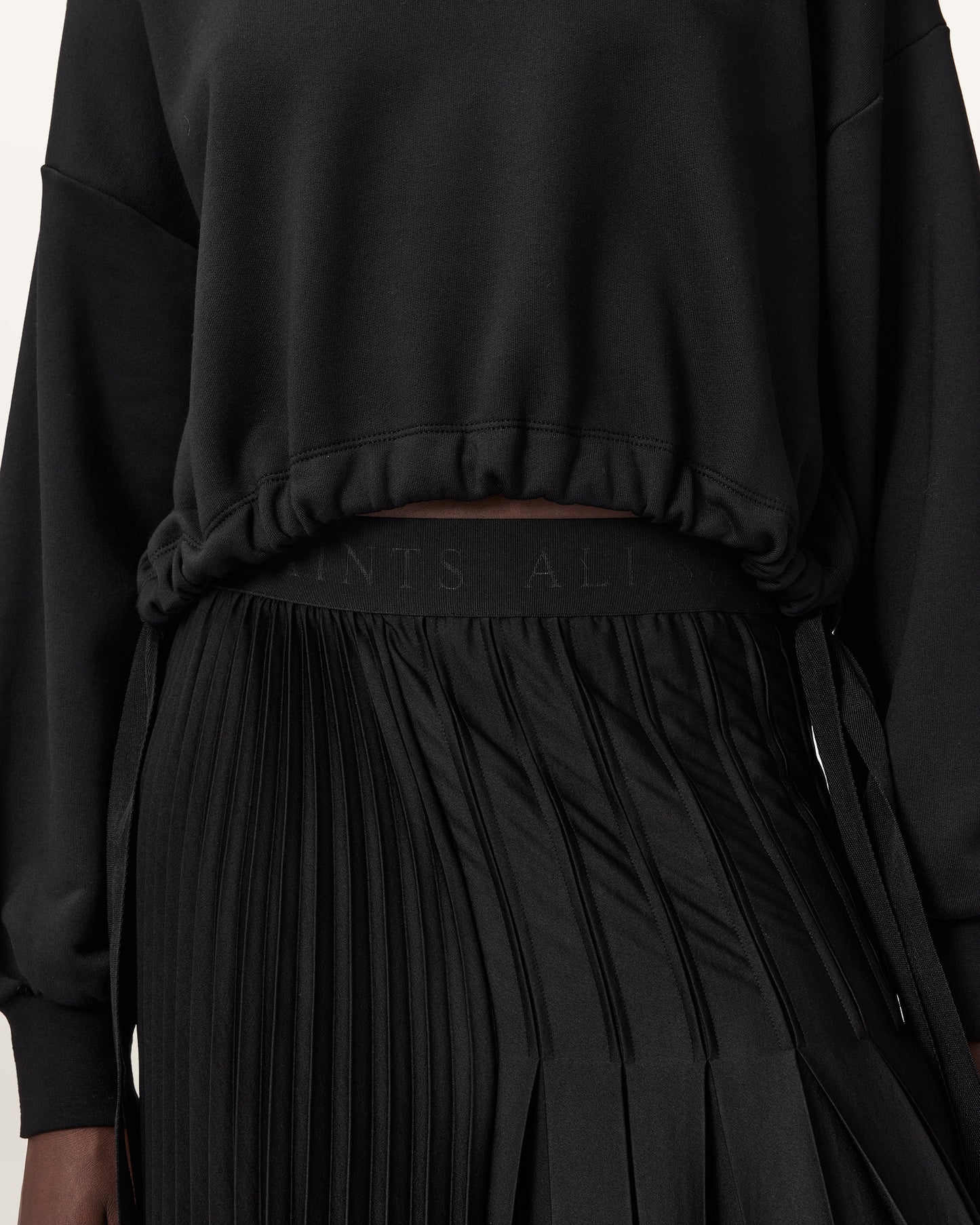 Black סווטשירט לנשים Lele ALLSAINTS