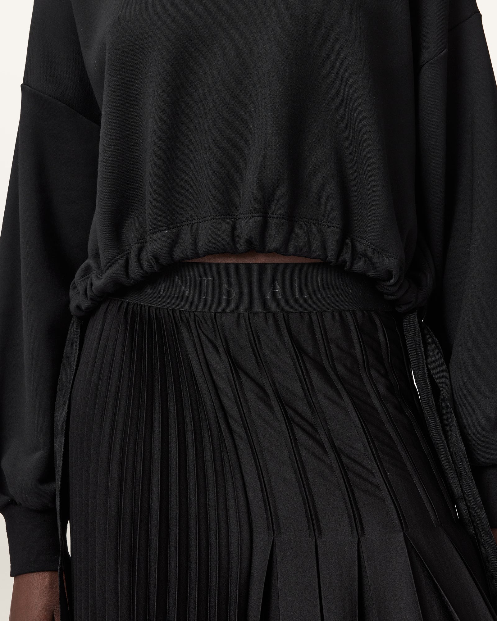 Black סווטשירט לנשים Lele ALLSAINTS