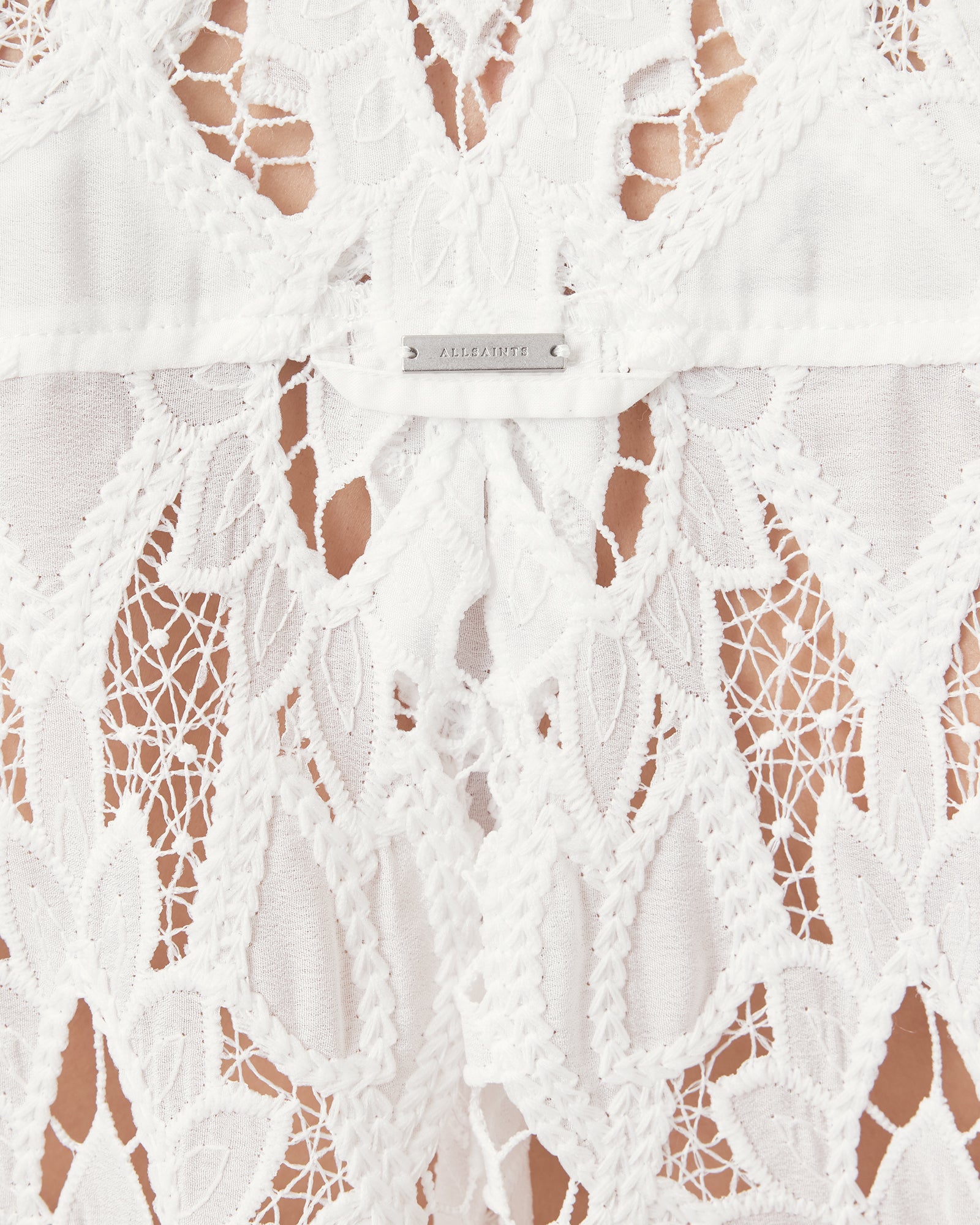 Beige חולצה קצרה לנשים Charli ALLSAINTS