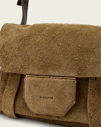 Dark Olive Green תיק צד לנשים Ursa Mini ALLSAINTS