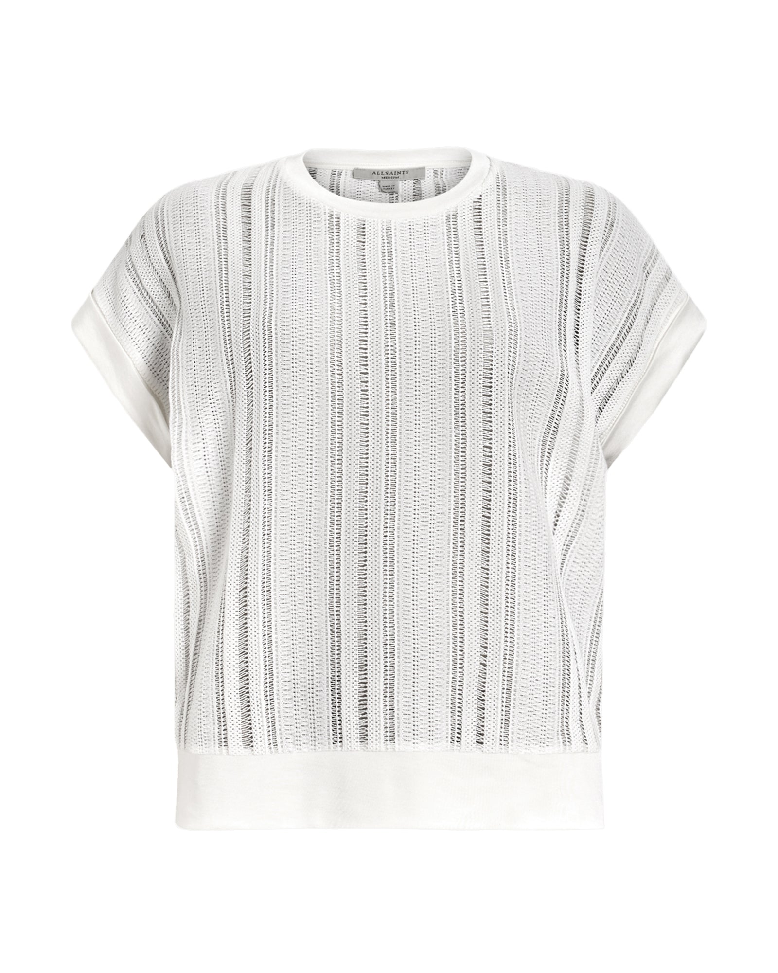 Lavender טי שירט קצרה קרושה לנשים Giana ALLSAINTS