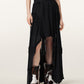 Black חצאית מקסי נפוחה לנשים Dorina ALLSAINTS