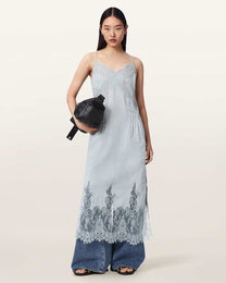 Seashell שמלת מידי לנשים Samia Dress ALLSAINTS