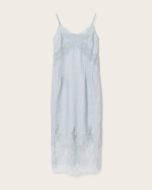Light Gray שמלת מידי לנשים Samia Dress ALLSAINTS