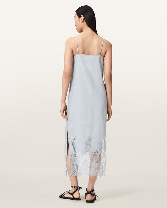 Antique White שמלת מידי לנשים Samia Dress ALLSAINTS