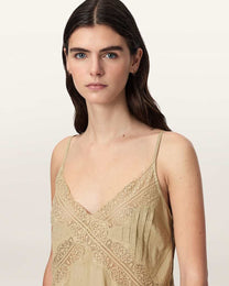 Seashell שמלת מידי לנשים Samia Dress ALLSAINTS