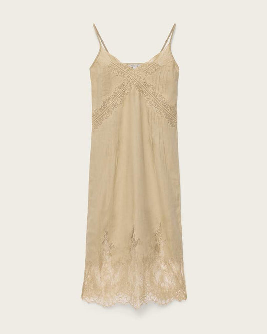 Tan שמלת מידי לנשים Samia Dress ALLSAINTS