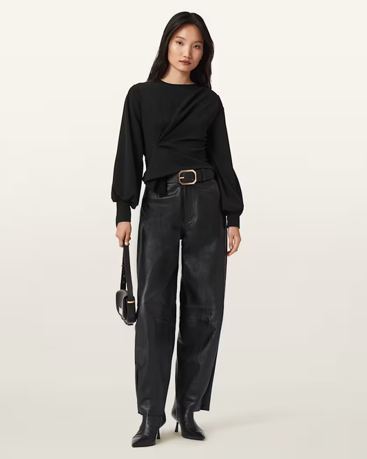 Black חולצה ארוכה לנשים Klara ALLSAINTS