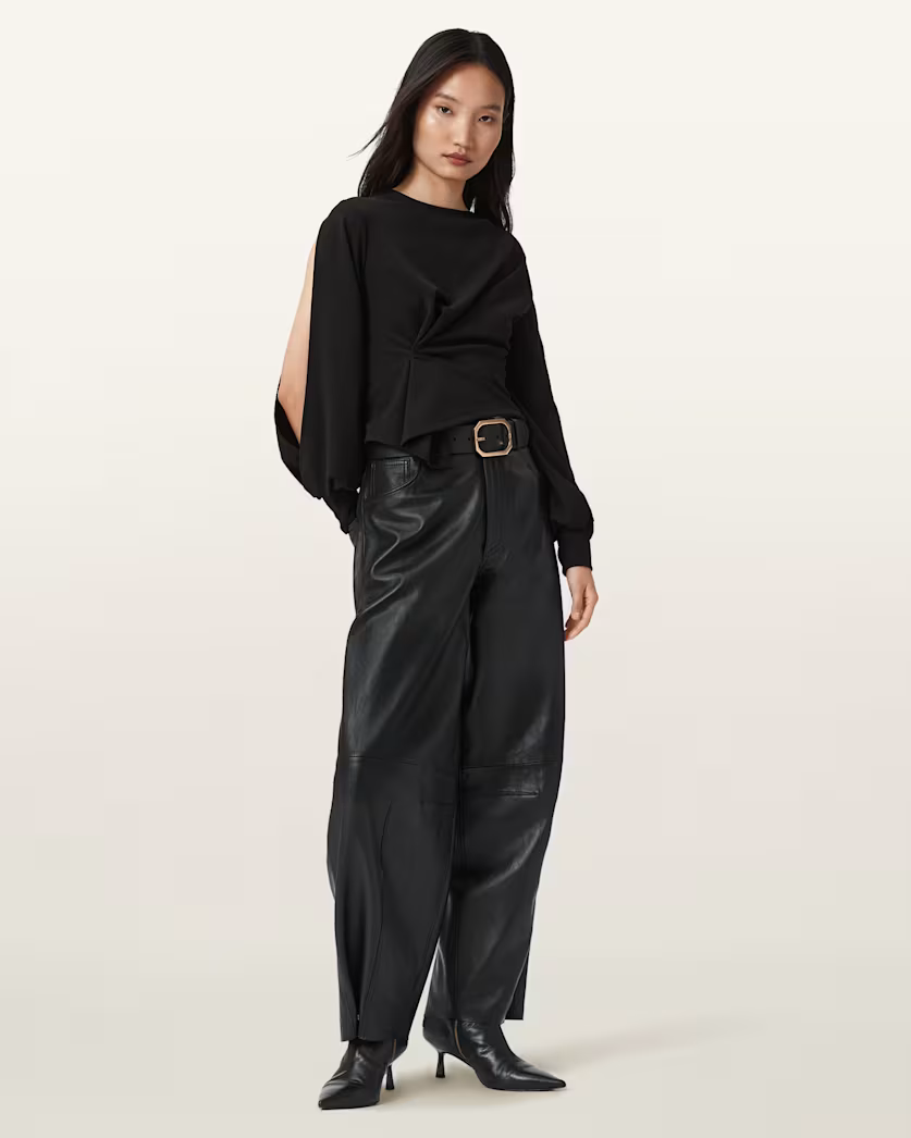 Beige חולצה ארוכה לנשים Klara ALLSAINTS