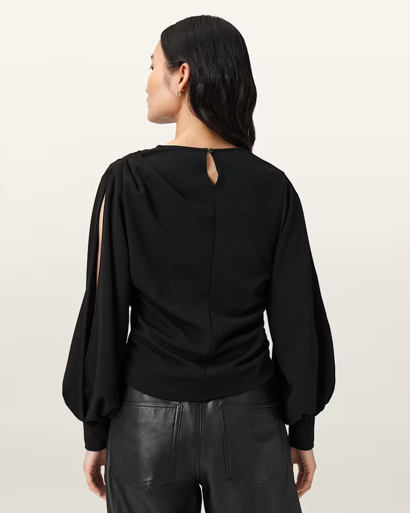 Beige חולצה ארוכה לנשים Klara ALLSAINTS