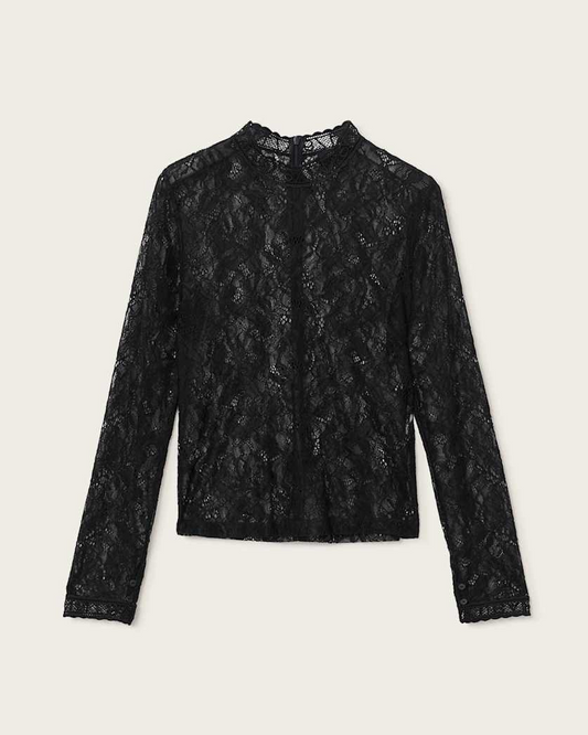 Beige חולצה ארוכה לנשים Aria ALLSAINTS