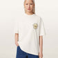 Seashell טי שירט גרפית אוברסייז לנשים Sun City Etta ALLSAINTS