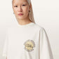 Misty Rose טי שירט גרפית אוברסייז לנשים Sun City Etta ALLSAINTS