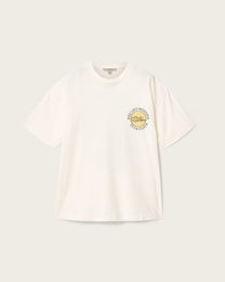 Misty Rose טי שירט גרפית אוברסייז לנשים Sun City Etta ALLSAINTS