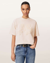 Light Gray טי שירט לנשים Insignia ALLSAINTS
