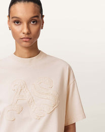 Light Gray טי שירט לנשים Insignia ALLSAINTS